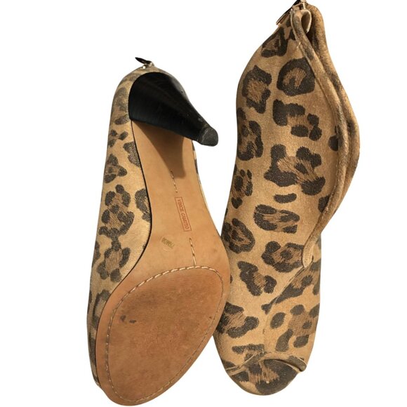 Vince Camuto Animal Print Ankle Booties - Picture 7 of 9